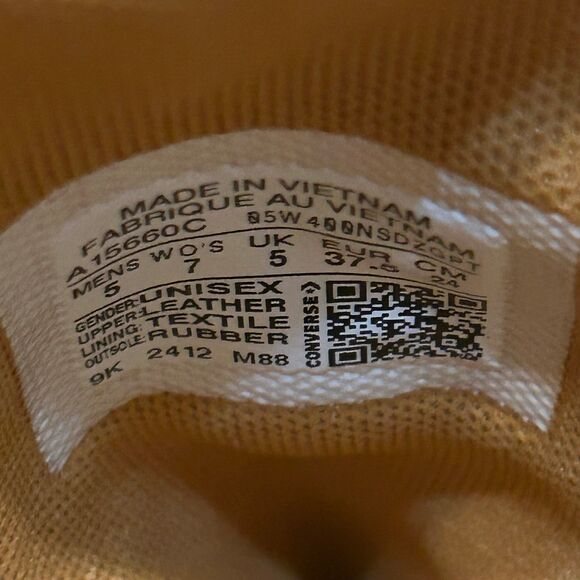 CONVERSE Chuck 70 De Luxe Heel XX Platform High 'Western' lace up boots shoes 7 - Picture 2 of 8